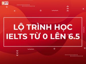 lộ trình học ielts từ 0 lên 6.5