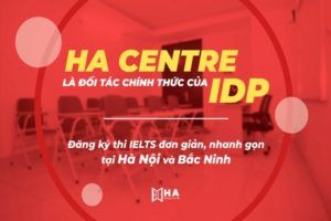 Thông báo: HA Centre chính thức trở thành đối tác của IDP