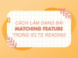 Cách làm dạng bài Matching Feature trong IELTS Reading