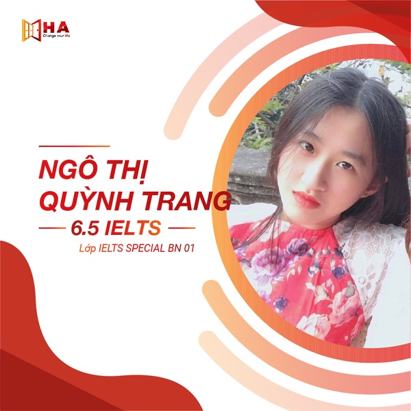 Ngô Thị Quỳnh Trang đạt IELTS 6.5