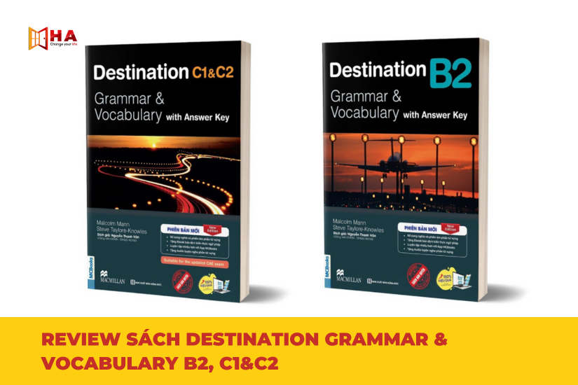 review sách Destination B2, C1 và C2 Grammar & Vocabulary