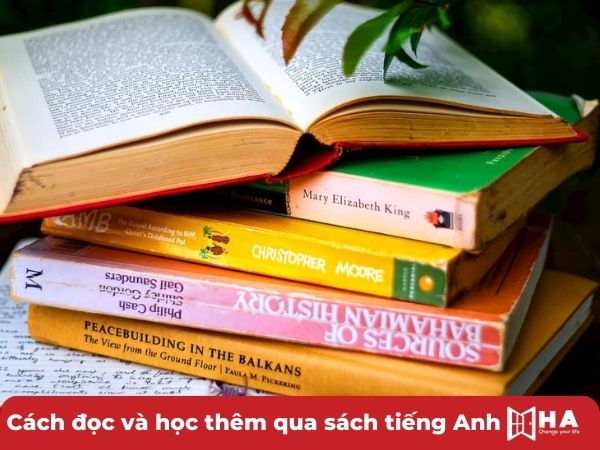 Cách đọc và học thêm qua sách tiếng Anh