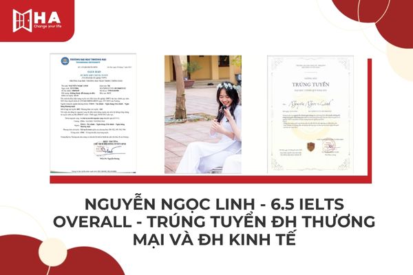 Học viên Nguyễn Ngọc Linh trúng tuyển đại học bằng chứng chỉ IELTS