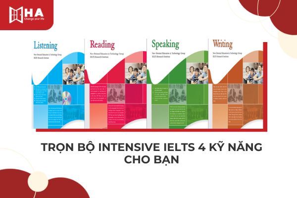 Trọn bộ sách Intensive IELTS 4 kỹ năng mới nhất 2022