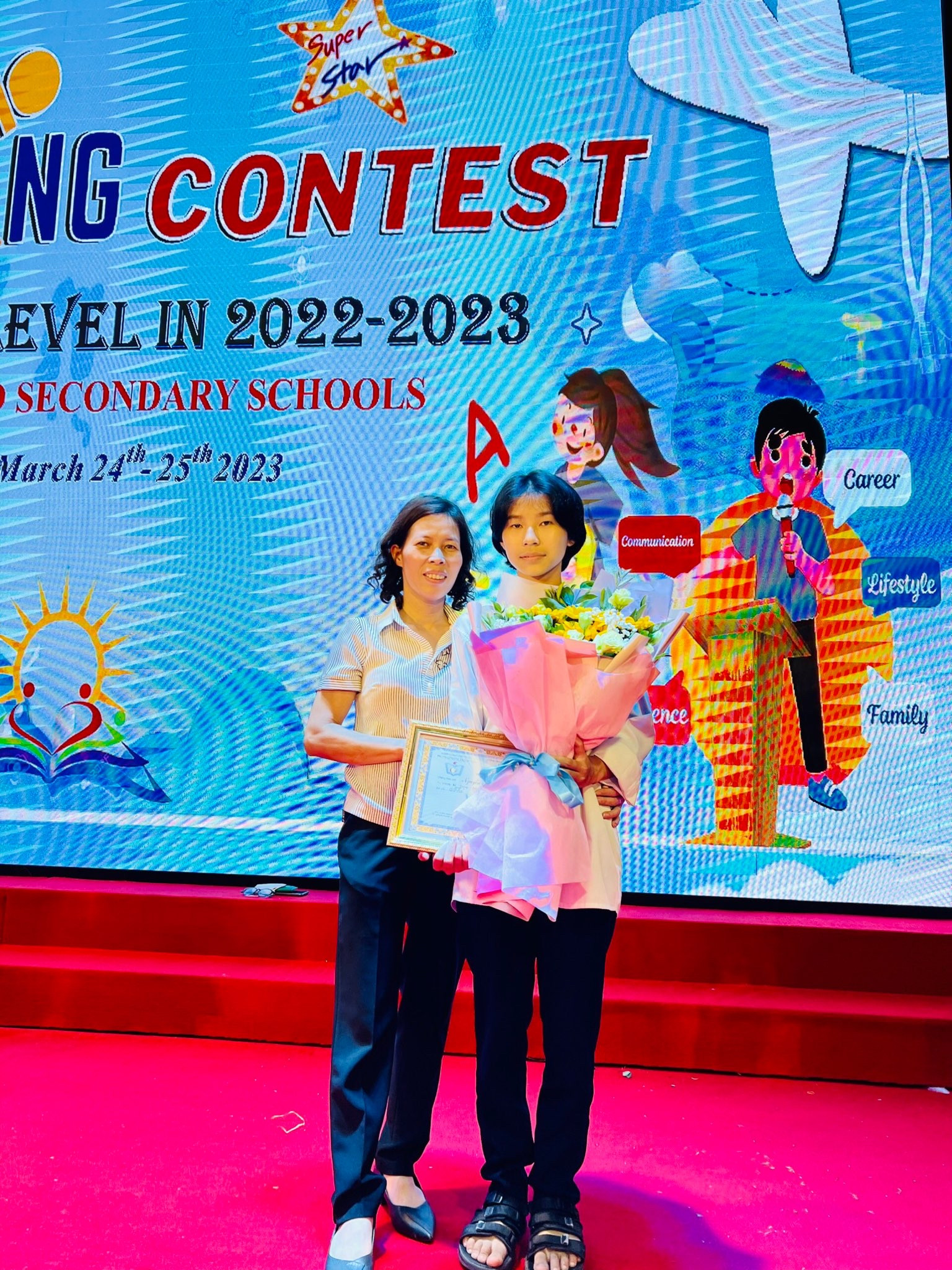 Chúc mừng Minh Giang đạt giải nhì cuộc thi Hùng biện toàn TP Từ Sơn