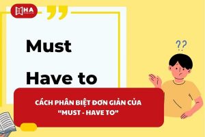 Cách phân biệt đơn giản của "Must - Have to"