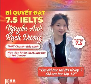 Bí quyết giành 7.5 IELTS của cô gái Nguyễn Ánh Bạch Dương
