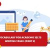 Vocabulary For Academic IELTS Writing Task 1 (Part 5)