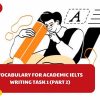 Vocabulary For Academic IELTS Writing Task 1 (Part 2)