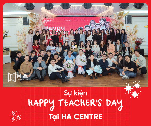 HAPPY TEACHER’S DAY tại HA CENTRE