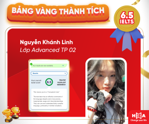 Nguyễn Khánh Linh đạt 6.5 IELTS