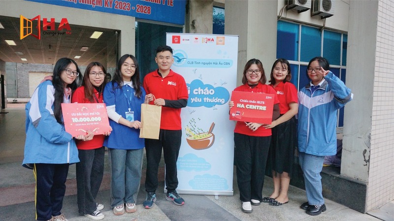 HA Centre đồng hành cùng CLB tình nguyện Hải Âu THPT Chuyên Bắc Ninh