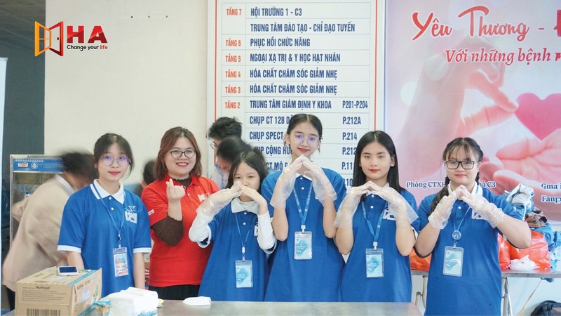HA Centre đồng hành cùng CLB tình nguyện Hải Âu THPT Chuyên Bắc Ninh