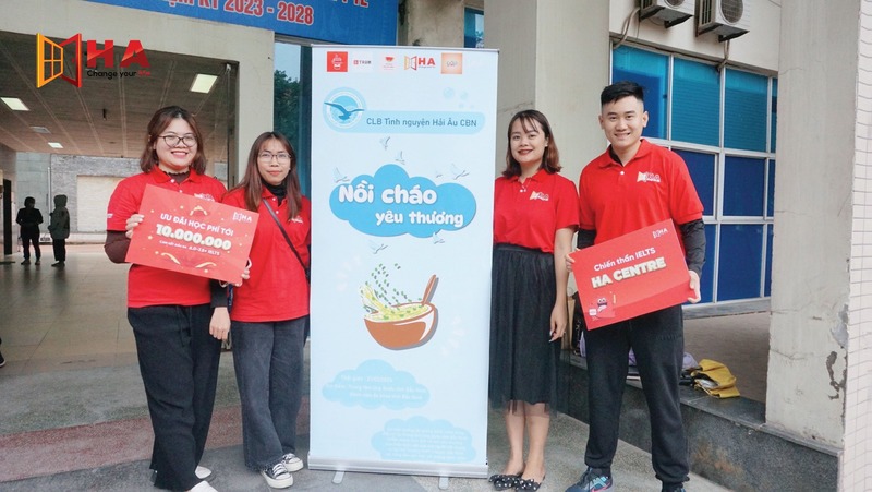 HA Centre đồng hành cùng CLB tình nguyện Hải Âu THPT Chuyên Bắc Ninh