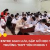 HA CENTRE gặp gỡ học sinh trường THPT Yên Phong 1
