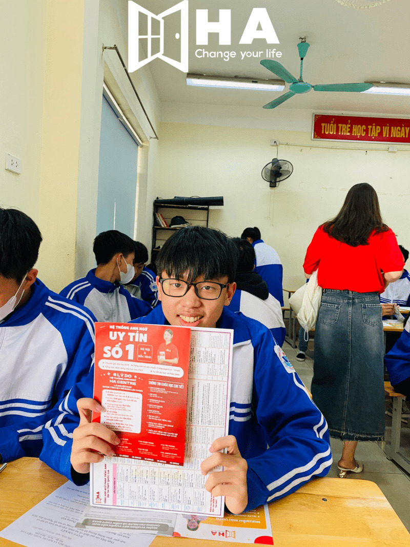 HA CENTRE gặp gỡ học sinh trường THPT Lý Thường Kiệt Bắc Ninh