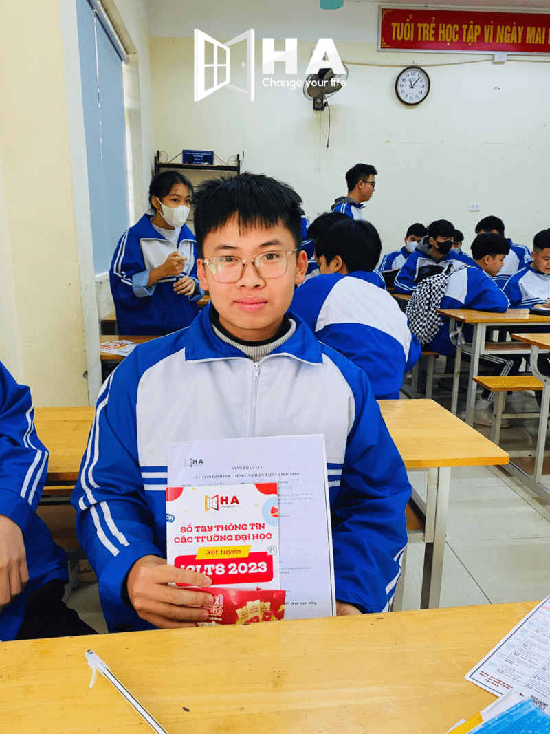 HA CENTRE gặp gỡ học sinh trường THPT Lý Thường Kiệt Bắc Ninh