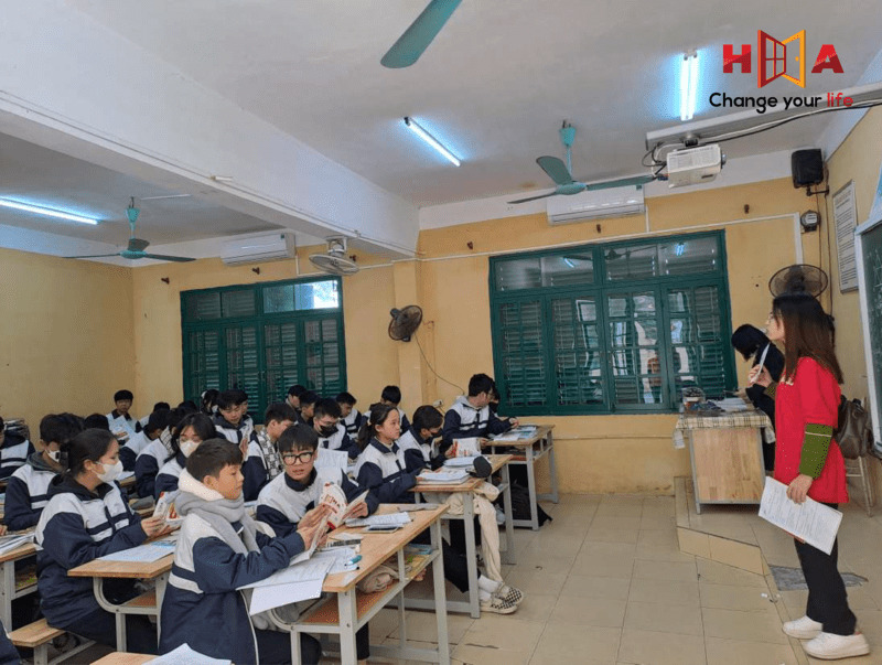 HA CENTRE gặp gỡ học sinh trường THPT Nguyễn Văn Cừ, Bắc Ninh