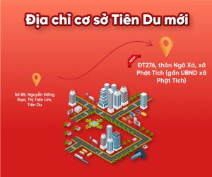 THÔNG BÁO: Địa chỉ cơ sở HA Centre Tiên Du mới