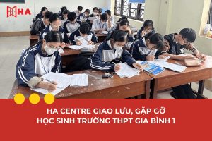 HA Centre giao lưu trường THPT Gia Bình 1, Bắc Ninh