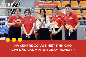 HA Centre cỗ vũ giải đấu Badminton Championship 2024 tại trường THPT Chuyên Bắc Ninh