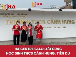 HA Centre giao lưu cùng học sinh THCS Cảnh Hưng, Tiên Du