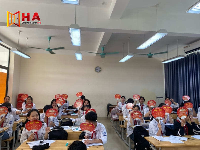 HA Centre giao lưu cùng học sinh THCS Cảnh Hưng, Tiên Du
