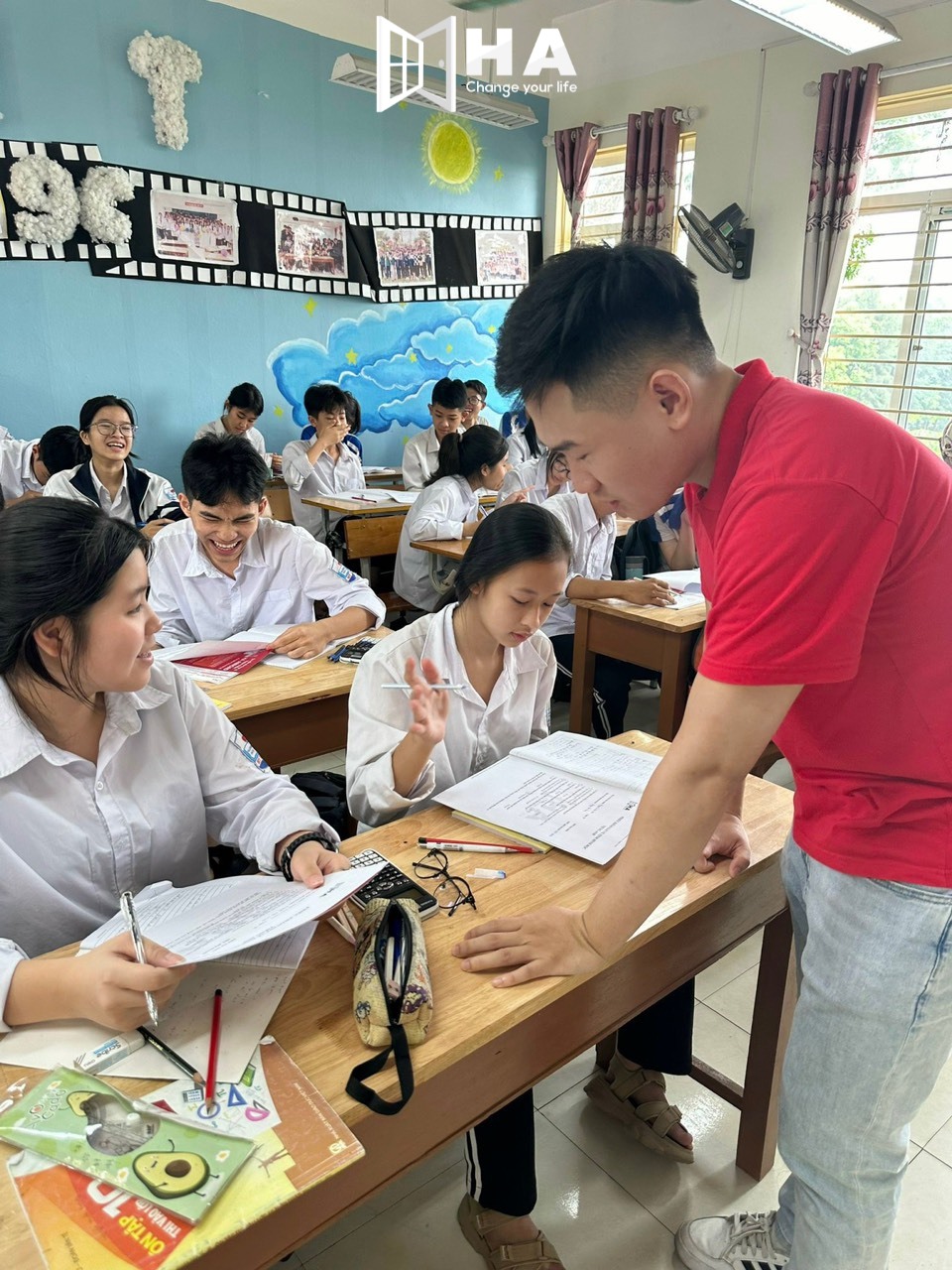 HA Centre gặp mặt học sinh THCS Mỹ Hưng (Thanh Oai)