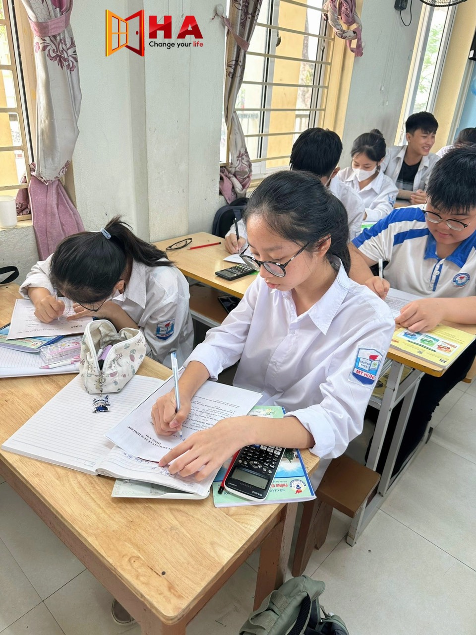 HA Centre gặp mặt học sinh THCS Mỹ Hưng (Thanh Oai)
