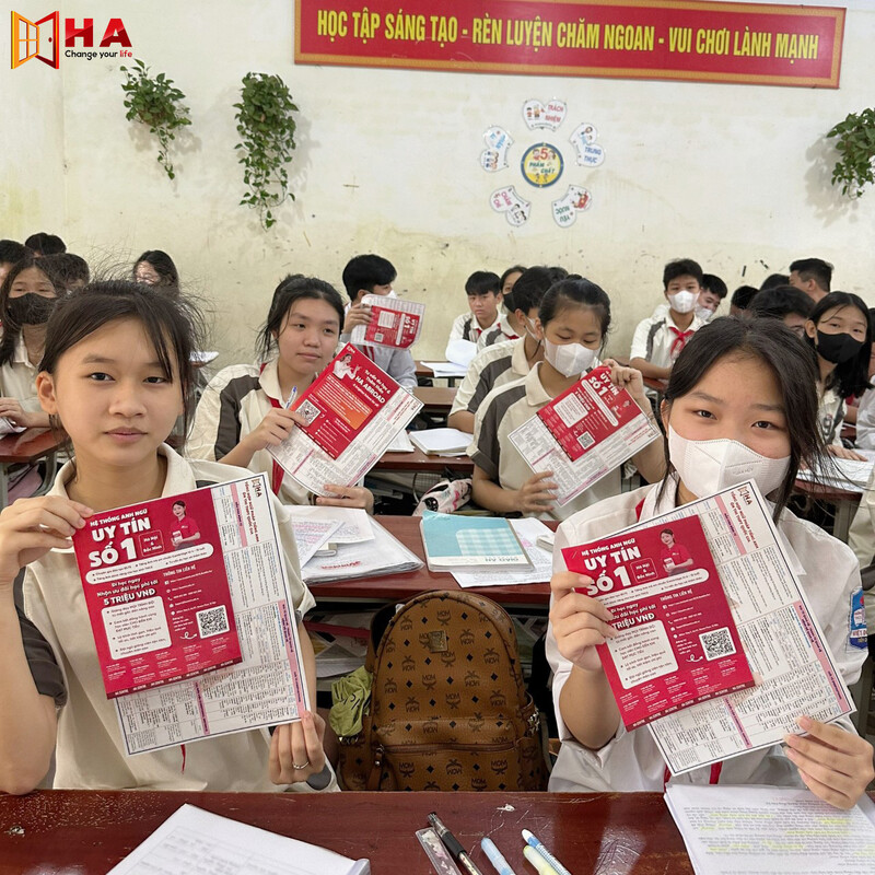 HA Centre giao lưu tại THCS Việt Đoàn, Tiên Du - Bắc Ninh