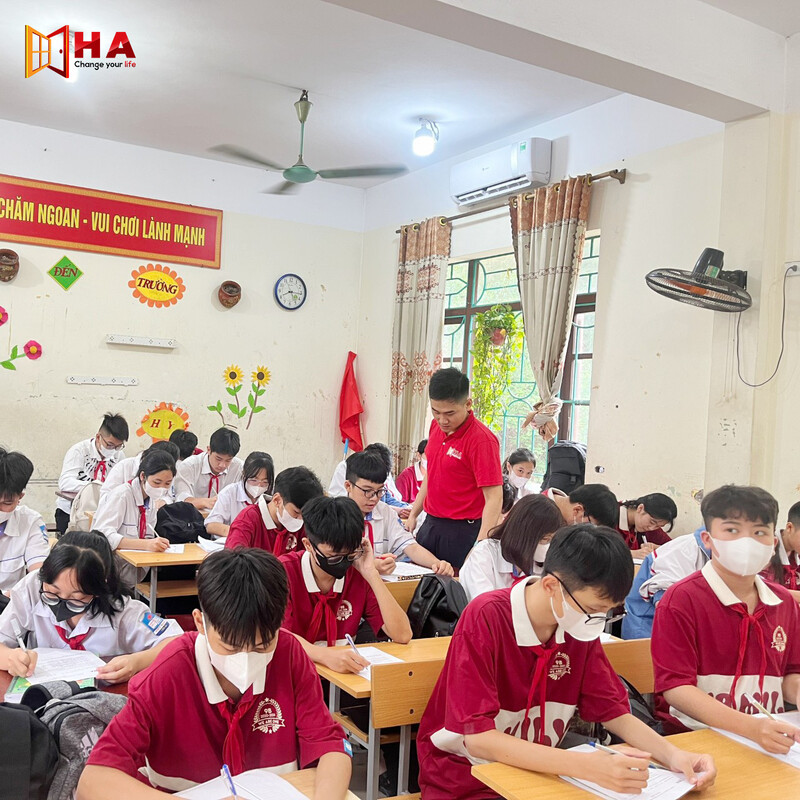 HA Centre giao lưu tại THCS Việt Đoàn, Tiên Du - Bắc Ninh