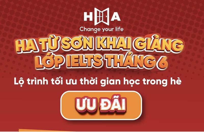 HA Centre cơ sở Từ Sơn khai giảng các lớp vào tháng 6/2024