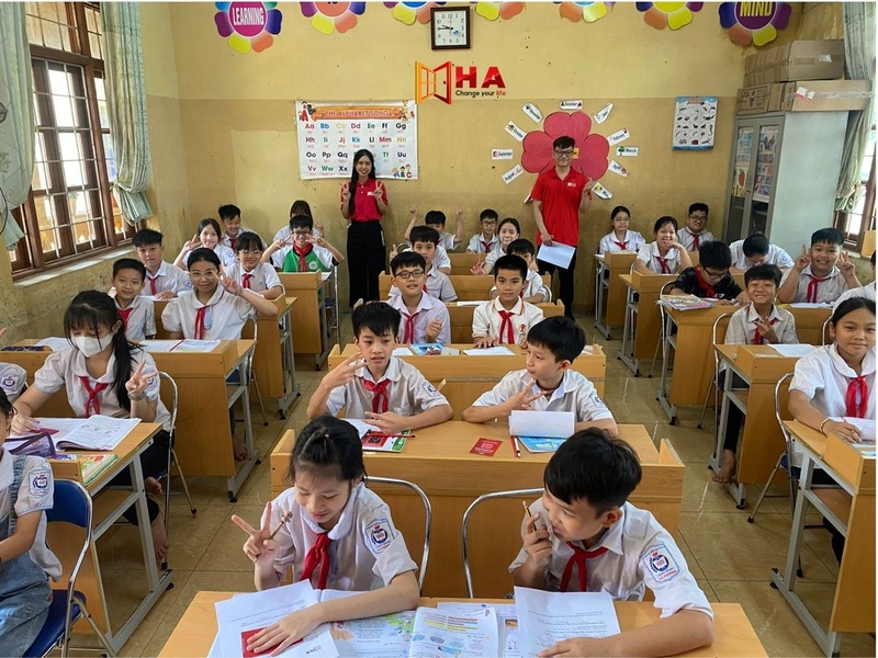 HA Centre gặp gỡ các bạn nhỏ trường Tiểu học Tri Phương (Tiên Du, Bắc Ninh)