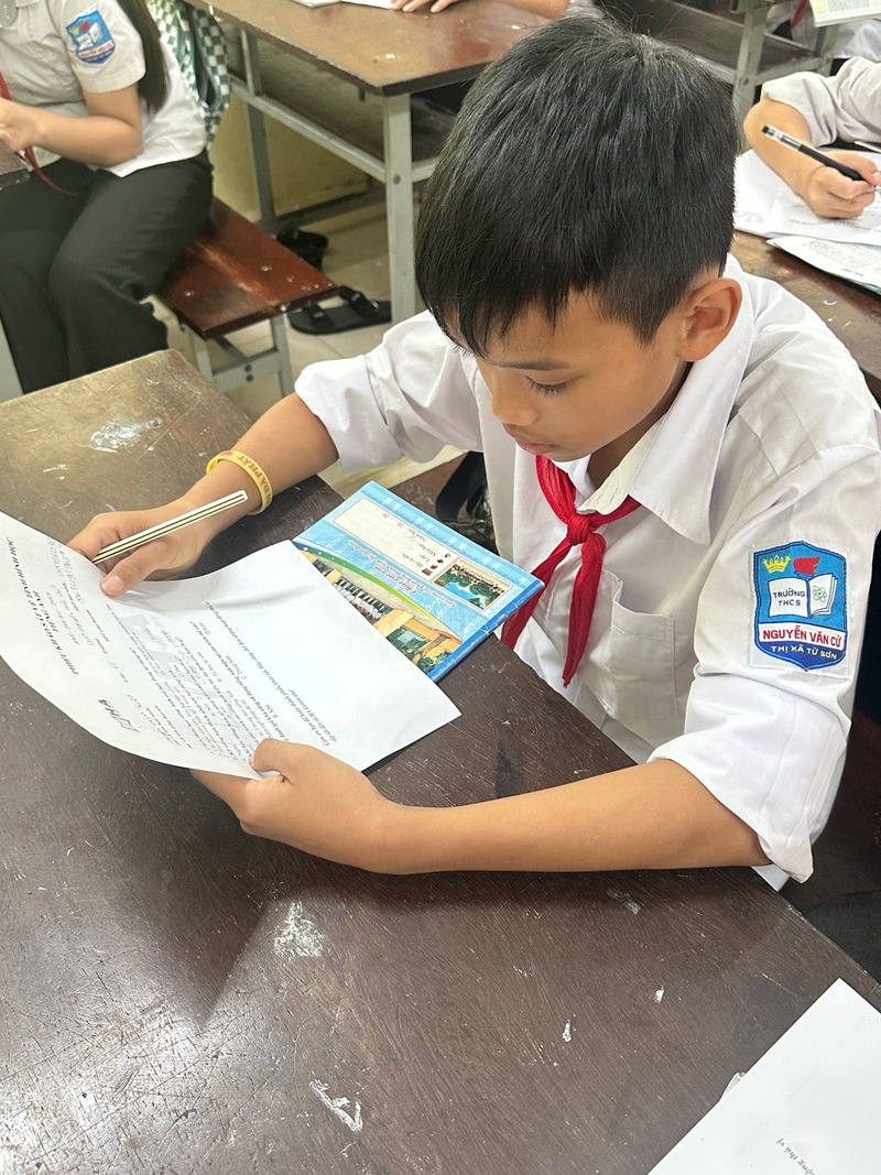 HA Centre giao lưu cùng học sinh trường THCS Nguyễn Văn Cừ, Từ Sơn