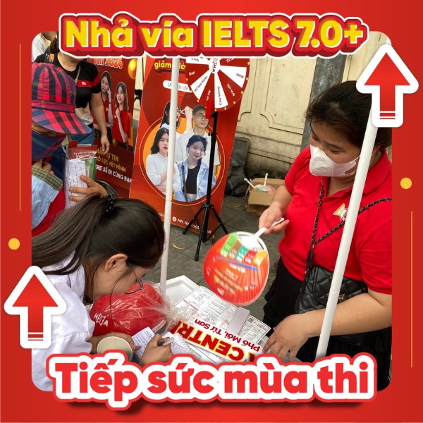 HA Centre đồng hành cùng sĩ tử 2K9 tại điểm Trường THPT Lý Thái Tổ Từ Sơn