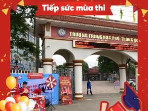 HA Centre đồng hành cùng sĩ tử 2K9 tại điểm Trường THPT Ngô Gia Tự Từ Sơn