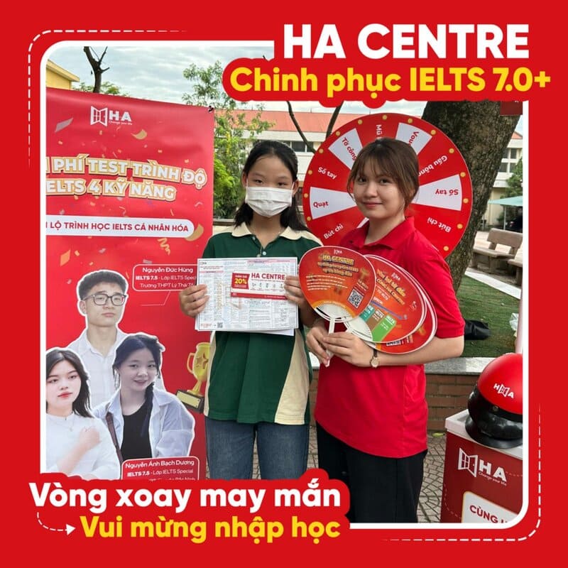 Hân hoan nhận lớp tại Tiên Du 1 nhân đôi niềm vui cùng HA Centre