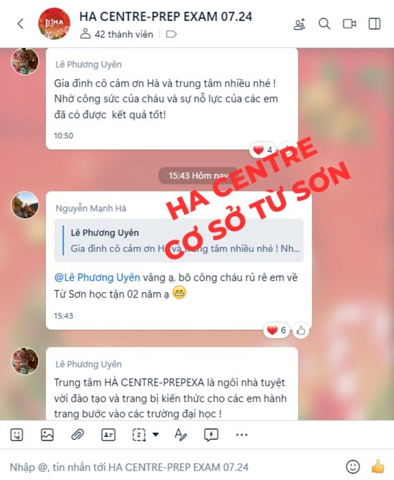 Học viên HA Từ Sơn thi IELTS ngày 27/7 đạt 7.5 Overall