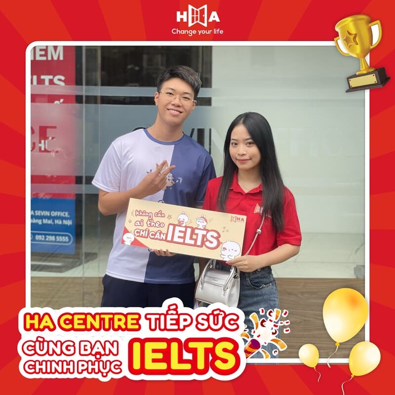 HA Centre tiếp sức kì đợt thi IELTS ngày 24/8