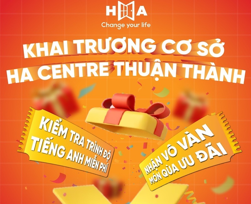 OPENING SOON HA Centre cơ sở Thuận Thành