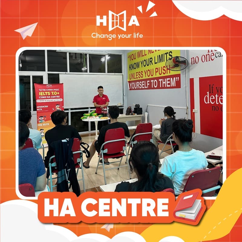 Bữa tiệc nhỏ tạo động lực cho học viên Tiên Du trước ngày thi IELTS 24/8