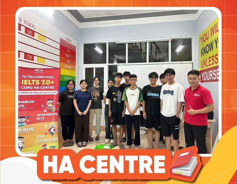 Bữa tiệc nhỏ tạo động lực cho học viên Tiên Du trước ngày thi IELTS 24/8